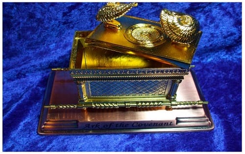 the Ark of the covenant opened up