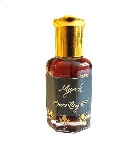 Anointing Oil Bottle with Enamel
