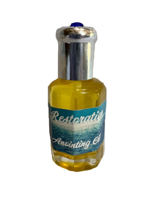 Healing Anointing Oil Ornate Gem Bottle 15 ml