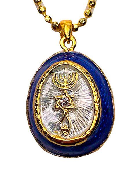 Faberge egg pendant