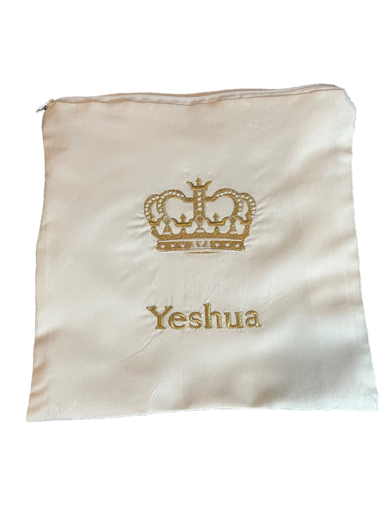 Keuyeo Yeshua Gebetsschal Tallit | 180x52 Cm | Blau & Rot | Messianisch
