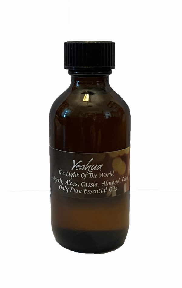 Yeshua Light of The World Anointing Oil 2 oz bottle