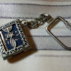 Messianic Symbol and 12 Tribes Breastplate Mini Bible Keychain