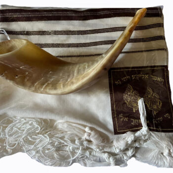 Elisha & Shofar Combo deal White Backgroun d