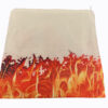Flame of Pentecost Tallit Prayer Shawl Zipper Bag
