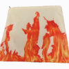 Flame of Pentecost Tallit Prayer Shawl Zipper Bag - Image 2