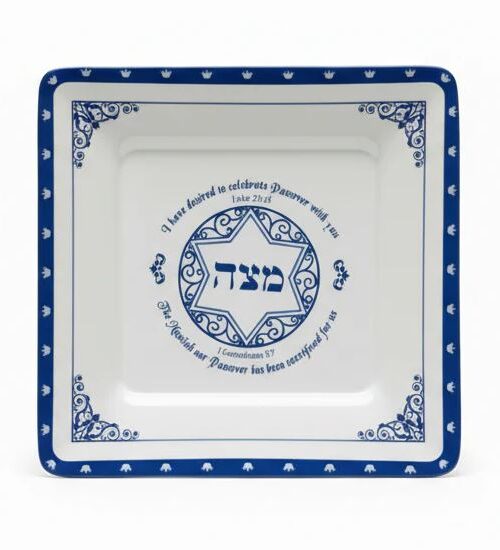 The Fulfilled Passover Matzah Tray